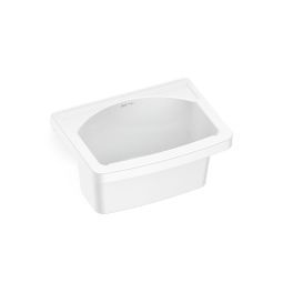 Tanque P 510x380 20 litros com furo apontado Branco