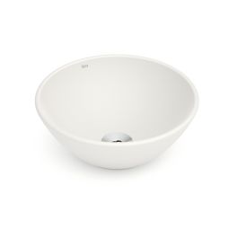 Cuba de apoio redonda 350 sem mesa Loft R1 Beige