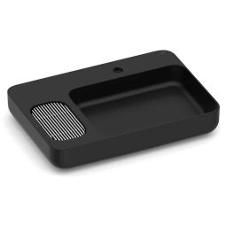 Cuba de apoio retangular 600X420 com válvula oculta 7/8 Infinity Matte Black