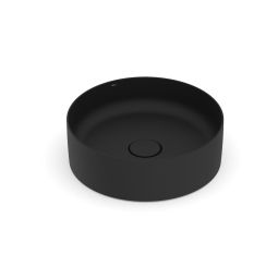Cuba de apoio redonda 390 sem mesa Terra T2 Matte Black