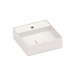 Cuba de apoio quadrada 400x400 com mesa Terra T9 Beige