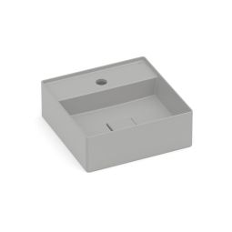 Cuba de apoio quadrada 350x350 com mesa Terra T8 Stone