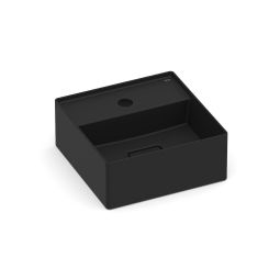 Cuba de apoio quadrada 300x300 com mesa Terra T7 Matte Black