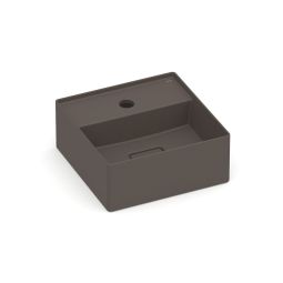 Cuba de apoio quadrada 300x300 com mesa Terra T7 Café