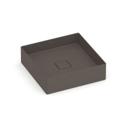 Cuba de apoio quadrada 400x400 sem mesa Terra T5 Café
