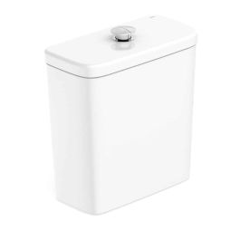 Caixa acoplada 3/6 litros com botão elevado Debba Branco