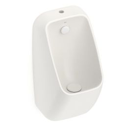 Mictório Rimless com entrada superior Proton Square Beige