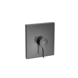 Monocomando para banheira ou ducha para Roca Box sem desviador Insignia Titanium Black