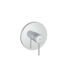 Acabamento monocomando para banheira ou ducha sem desviador pin Nu Cromado