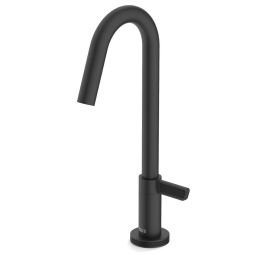 Torneira para lavatório de mesa bica baixa Logic Matte Black