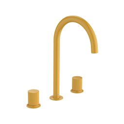 Misturador para lavatório de mesa bica alta stripes Nu Honey Yellow
