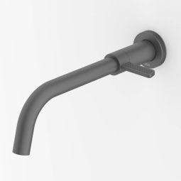 Torneira para lavatório de parede Logic Grafite Matte