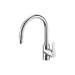 Monocomando para cozinha de mesa com bica alta e arejador articulado L20 Cromado