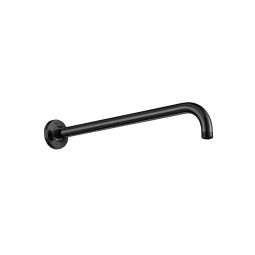 Braço para chuveiro de parede redondo 400mm Raindream Titanium Black