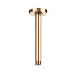 Braço para chuveiro de teto redondo 200mm Raindream Rose Gold