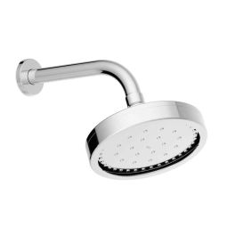Chuveiro redondo com braço de parede e autolimpante 150 mm Rainfeel Cromado