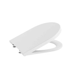 Assento termofixo Supralift com amortecedor e fácil remoção Inspira Round Blanco Matte