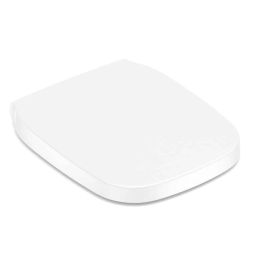 Assento polipropileno com amortecedor e fácil remoção Debba Classic e Square Branco