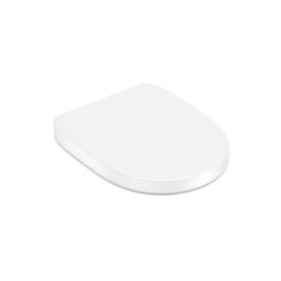 Assento polipropileno com amortecedor e fácil remoção Round Branco