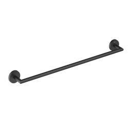 Toalheiro barra 600mm Hotels Round Matte Black