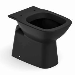 Bacia convencional sifônica Debba Classic Matte Black