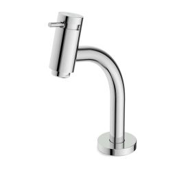 Toneira para lavatório de mesa bica baixa Basic Cromado