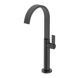 Torneira para lavatório de mesa bica alta Simple Matte Black