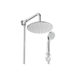 Chuveiro redondo com desviador e ducha manual 220mm Life Cromado