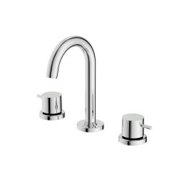 Misturador para lavatório de mesa bica alta com válvula de escoamento Basic Cromado