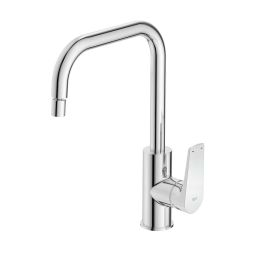 Monocomando para cozinha de mesa com bica alta e arejador articulado Noronha Cromado
