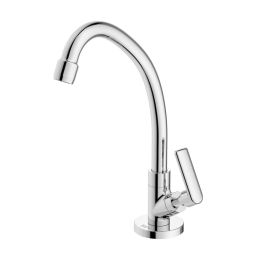 Toneira para cozinha de mesa bica alta móvel com arejador articulado Smart-N Cromado