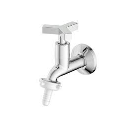 Toneira para tanque ou jardim de parede com bico plástico Up Cromado