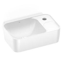 Lavatório suspenso ou de apoio 405x300 Eco Branco