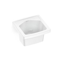 Tanque PP 405x390 07 litros com furo apontado Branco