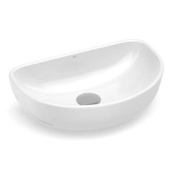Cuba de apoio oval 450x300 Optica EE45 Branco