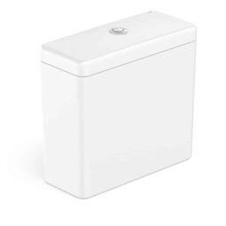 Caixa acoplada Ecoflush 3/6 litros Elite Branco