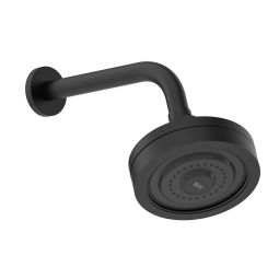 Chuveiro redondo com sistema autolimpante 120mm Master Matte Black