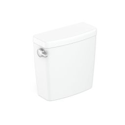 Caixa acoplada Ecoflush 3/6 litros com acionamento lateral Art, Acesso Branco