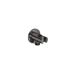 Suporte para ducha com saída de água Titanium Black