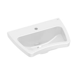Lavatório para coluna 600x415 com mesa Acesso Plus Branco