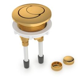 Botão de acionamento 3/6 litros com capa para fixação Gold
