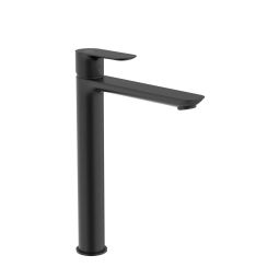 Monocomando para lavatório de mesa bica alta Cala Matte Black