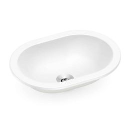 Cuba de sobrepor ou embutir oval 430x310 Branco