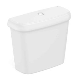 Caixa acoplada Ecoflush 3/6 litros Fit Cinza Prata