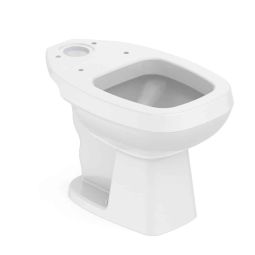 Bacia para caixa acoplada City Plus Cinza Prata