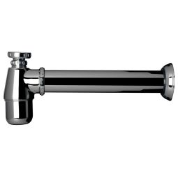 Sifão para tanque 1.1/4 x DN40 x 200mm com adaptador para DN50 Cromado