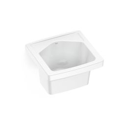 Tanque PP 405x390 07 litros com furo apontado Branco
