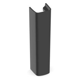 Coluna para lavatório Fit Preto