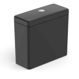 Caixa acoplada Ecoflush 3/6 litros Elite Preto