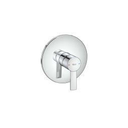 Monocomando para ducha ou banheira para Rocabox sem desviador Teras Cromado